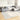 Vloerkleed wasbaar anti-slip 190x300 cm zwart en wit