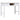 Bureau 108x45x76 cm massief paulowniahout wit
