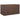 Tuinbox 194x100x103 cm polyetheen rattan bruin