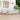 8-delige Loungeset massief grenenhout wit