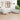 9-delige Loungeset massief grenenhout wit