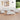 12-delige Loungeset massief grenenhout wit