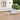 8-delige Loungeset massief grenenhout wit