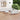 9-delige Loungeset massief grenenhout wit