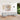 6-delige Loungeset massief grenenhout wit