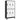 Lockerkast 90x45x180 cm staal antracietkleurig en wit