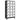 Lockerkast 90x40x180 cm staal antracietkleurig en wit