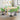 Eetkamerstoelen draaibaar 6 st fluweel lichtgroen