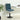Eetkamerstoelen draaibaar 6 st fluweel blauw