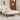 Bedframe massief grenenhout honingbruin 200x200 cm