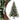Kerstboom met dennenappels 195 cm PVC en PE groen en wit