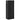 Tuinkast 65x45x172 cm PP rattan zwart
