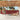 Tuinscherm uittrekbaar 117x600 cm rood