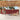 Tuinscherm uittrekbaar 140x600 cm rood