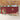 Tuinscherm uittrekbaar 220x600 cm rood