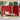 Windscherm uittrekbaar 180x600 cm rood