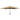 Zweefparasol met houten paal 400x300 cm taupe