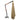 Zweefparasol met houten paal 400x300 cm taupe