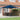 Zweefparasol met houten paal 400x300 cm azuurblauw