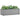 Plantenbak verhoogd met bewateringssysteem 100x43x33 cm grijs