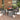 5-delige Tuinset met kussens poly rattan grijs