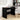 Bureau 101x50x76,5 cm bewerkt hout zwart