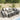 16-delige Loungeset met kussens poly rattan zwart