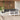8-delige Loungeset met kussens massief grenenhout wit