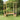 Pergola met bank en plantenbakken geïmpregneerd grenenhout