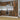 Wandkast hangend Lyon 60x31x60 cm glas en bewerkt hout gerookt eiken