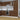 Vitrinekast hangend Lyon 60x31x60 cm bewerkt hout bruin eikenkleur