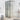 Inloopdouchescherm 90x195 cm donker gehard glas