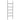 Handdoekenrek ladder met 5 lagen 58x175 cm ijzer zwart