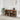 Schoenenbank 103x30x48 cm bewerkt hout bruin eikenkleur
