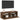 Tv-meubels 2 st met LED-verlichting 60x35x40 cm bruineikenkleur