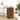 Apothekerskast 20x45,5x60 cm bewerkt hout gerookt eikenkleurig
