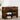 Schoenenbank 60x30x45 cm bewerkt hout gerookt eikenkleurig