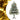 Kerstboom met LED en dennenappels 120 cm PVC en PE groen