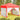 Partytent inklapbaar met zijwanden 3x3 m rood