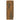 Vitrinekast 82,5x30,5x80 cm bewerkt hout gerookt eikenkleurig