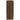 Vitrinekast 82,5x30,5x80 cm bewerkt hout bruin eikenkleur