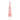 Kunstkerstboom half met standaard smal 240 cm roze