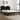 Bedframe massief grenenhout zwart 140x190 cm