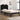 Bedframe massief grenenhout zwart 100x200 cm