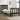 Bedframe massief grenenhout zwart 75x190 cm
