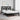 Bedframe massief grenenhout zwart 140x190 cm