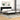 Bedframe massief grenenhout zwart 200x200 cm