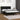 Bedframe massief grenenhout zwart 200x200 cm