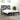 Bedframe massief grenenhout zwart 200x200 cm