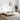 Bedframe massief hout wit 150x200 cm